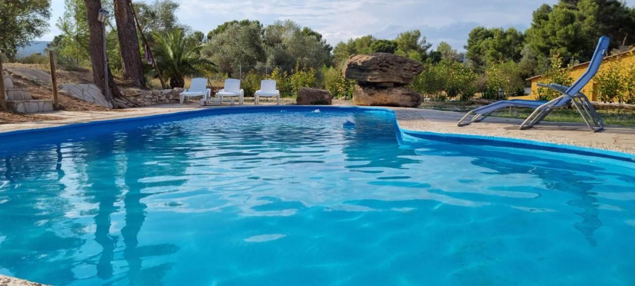 Casa Con Vistas, Piscina Y Animales De Granja, La Caseta ตาร์ราโกนา ภายนอก รูปภาพ